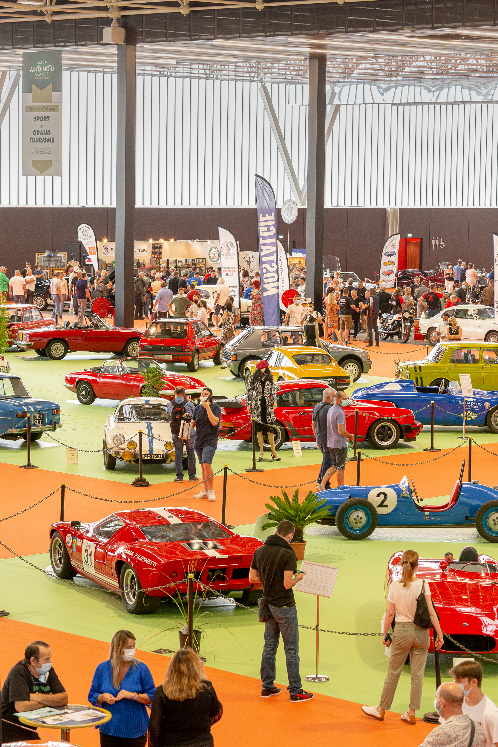 Salon Auto Moto Classic 2021 au MEETT Parc des Expositions de Toulouse